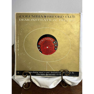 Columbia Record Club Demonstration Record Vinyl LP Various Artist Jazz 1956 Vg *